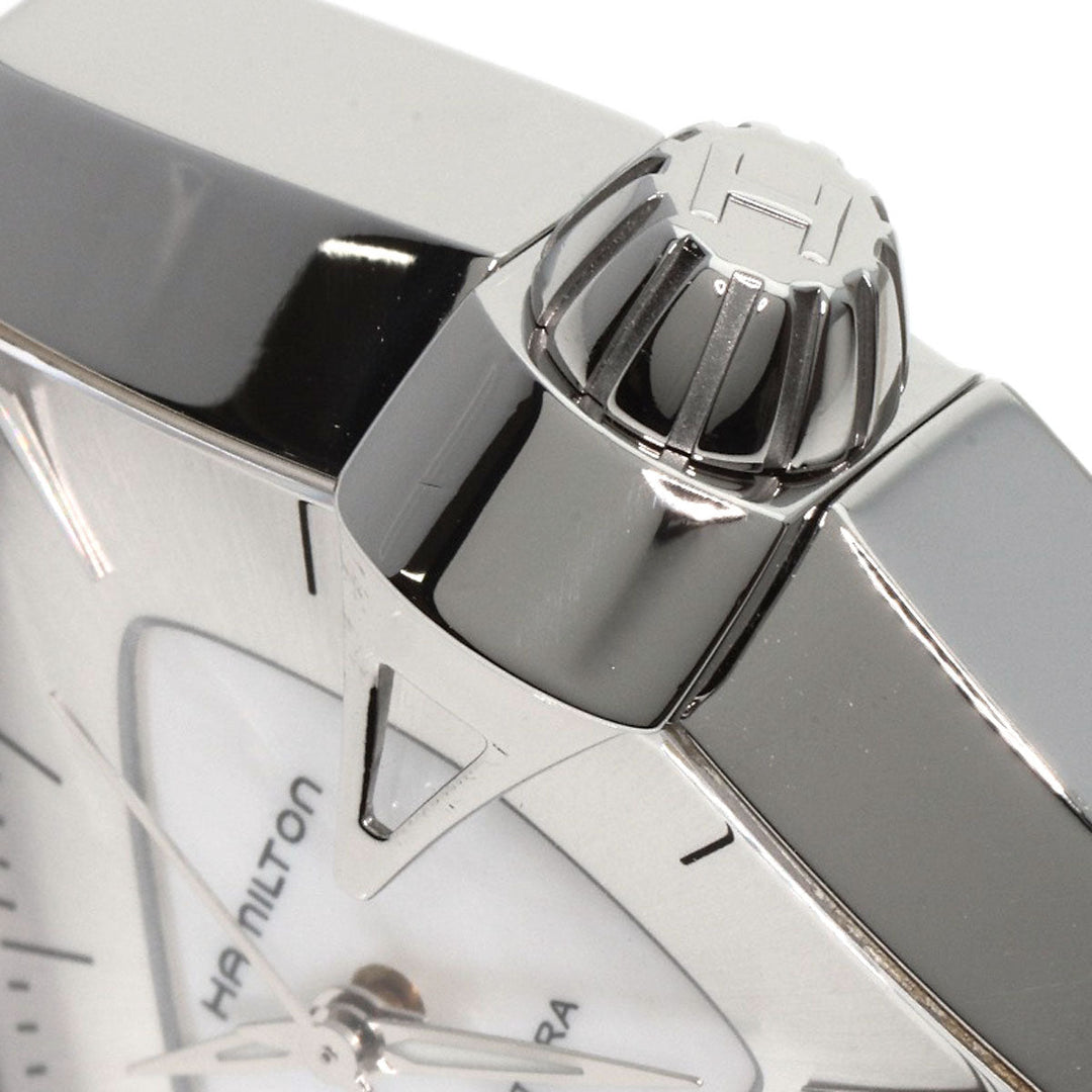 HAMILTON Watches Quartz H24251391 Stainless Steel, Rubber Silver Ventura White shell dial Women Used Authentic