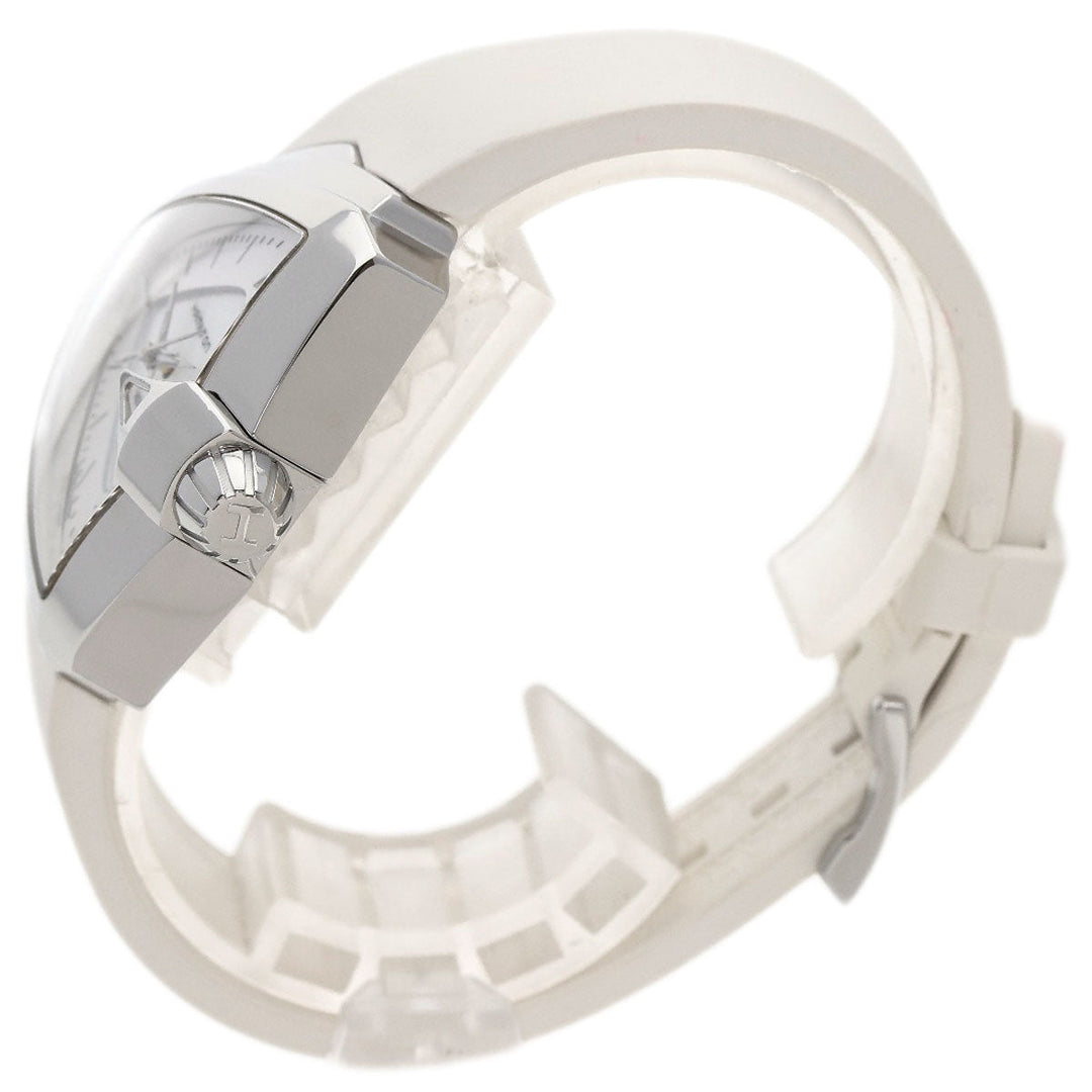 HAMILTON Watches Quartz H24251391 Stainless Steel, Rubber Silver Ventura White shell dial Women Used Authentic