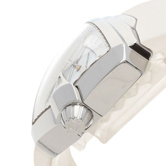 HAMILTON Watches Quartz H24251391 Stainless Steel, Rubber Silver Ventura White shell dial Women Used Authentic