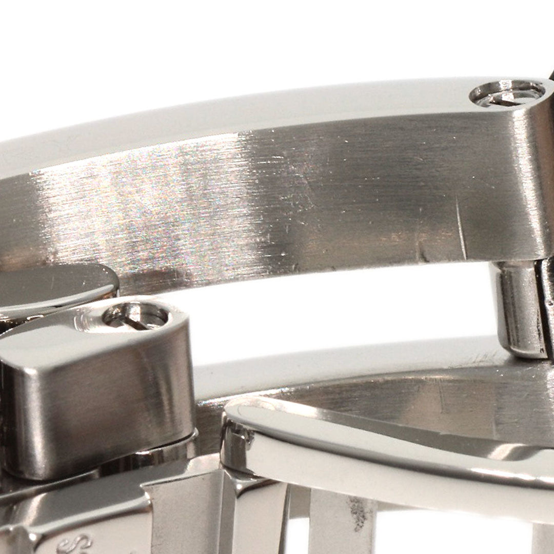 CENTURY Watches Quartz Stainless Steel , Stainless Steel Silver Time gem Blue shell dial Women Used Authentic