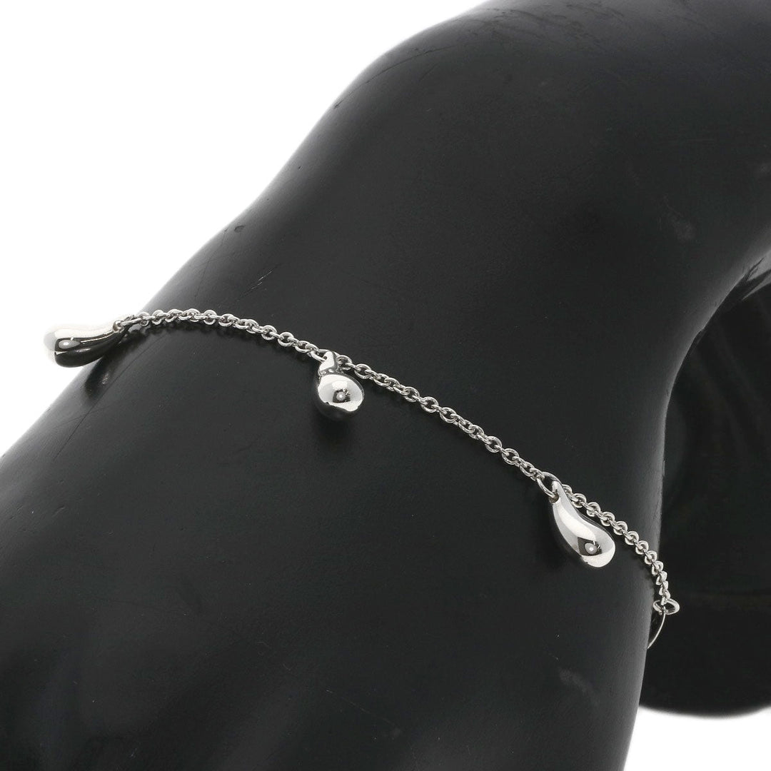 TIFFANY&Co. bracelet SV Silver 5P teardrop Women Used Authentic