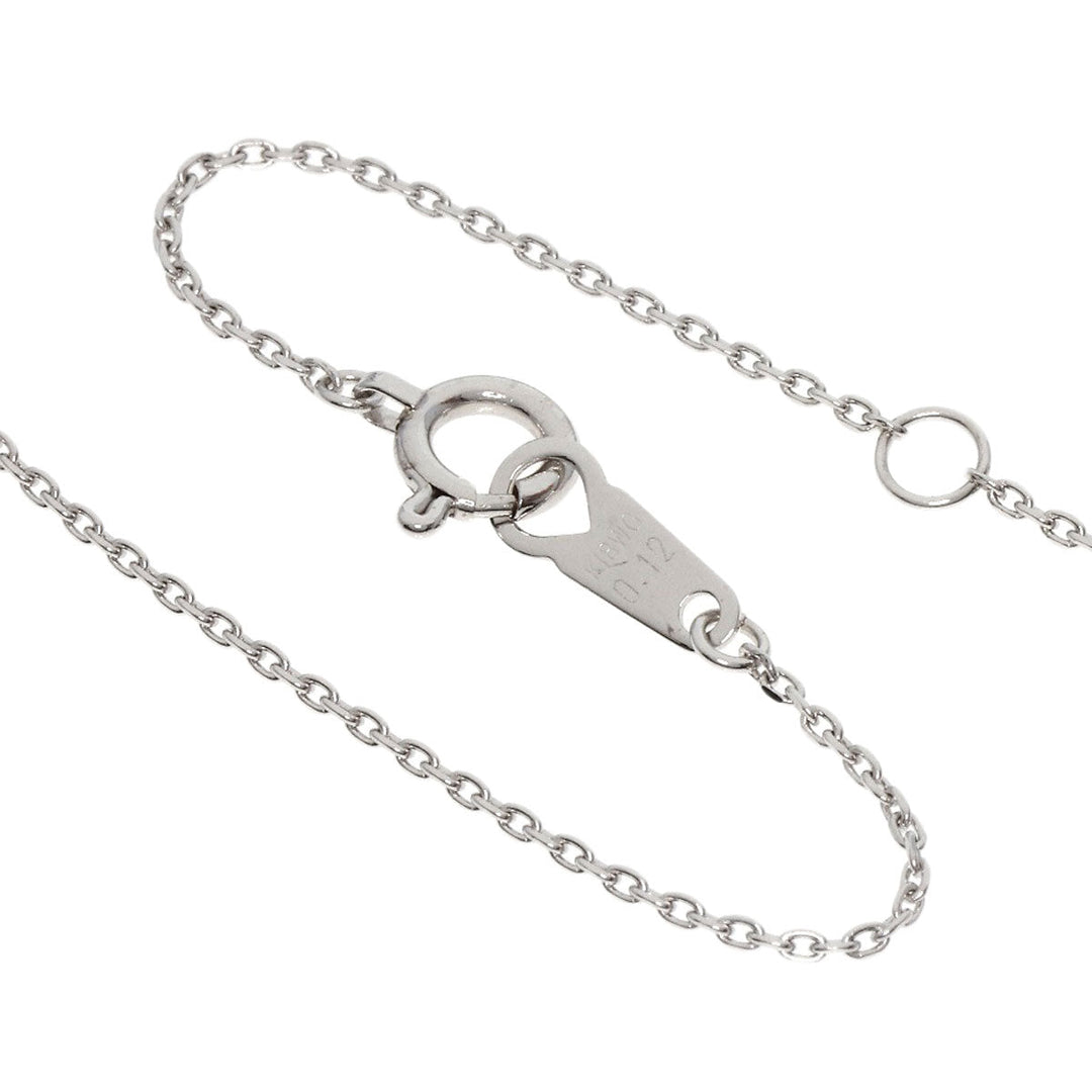 VANDOME Necklace 18K Yellow Gold Silver diamond Women Used Authentic