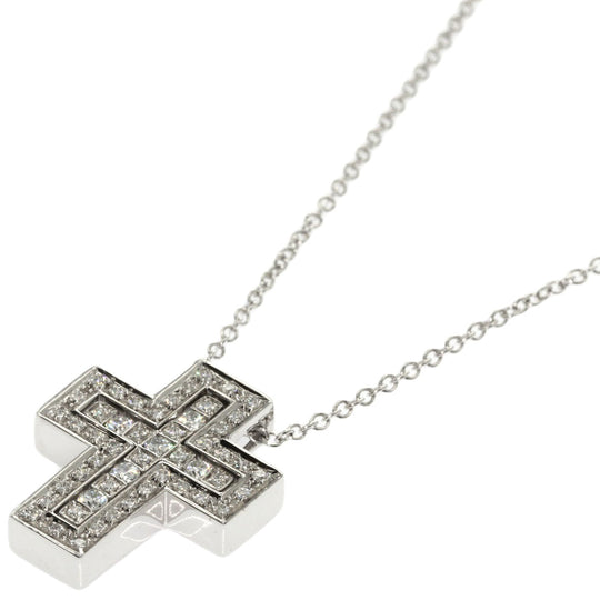 Damiani Necklace K18WG Silver Belle Epoque XS Diamond