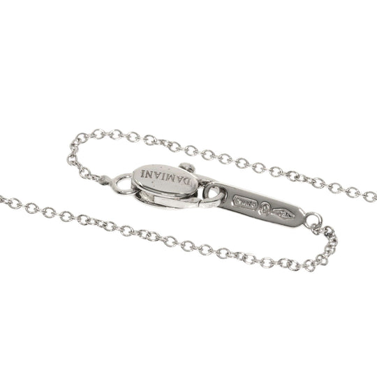 Damiani Necklace K18WG Silver Belle Epoque XS Diamond