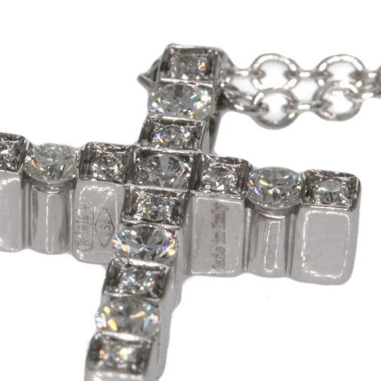 Damiani Necklace K18WG Silver Belle Epoque XS Diamond