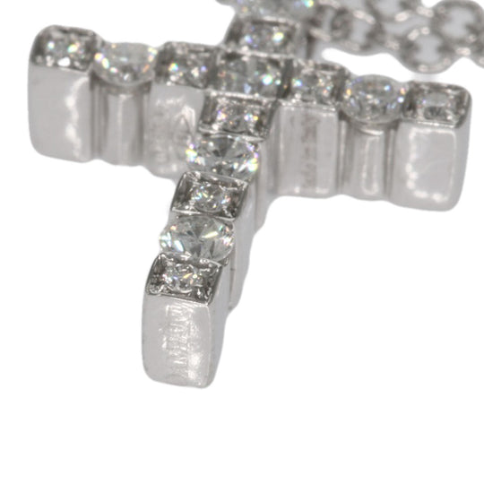 Damiani Necklace K18WG Silver Belle Epoque XS Diamond