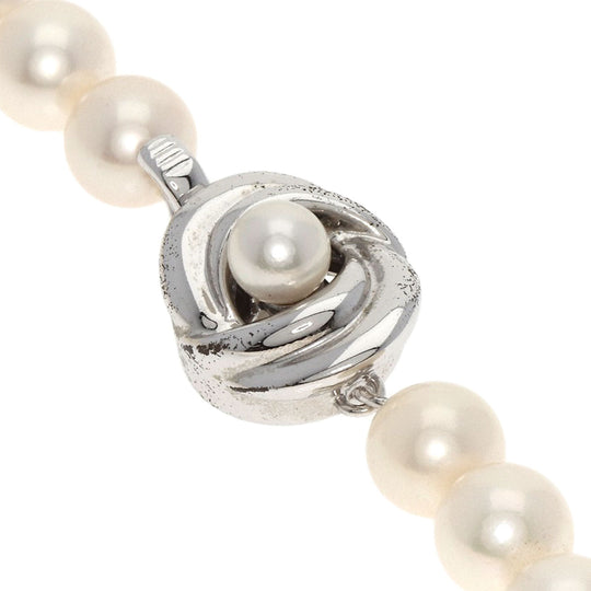 TASAKI Necklace SV white Akoya pearl Pearl Women Used Authentic
