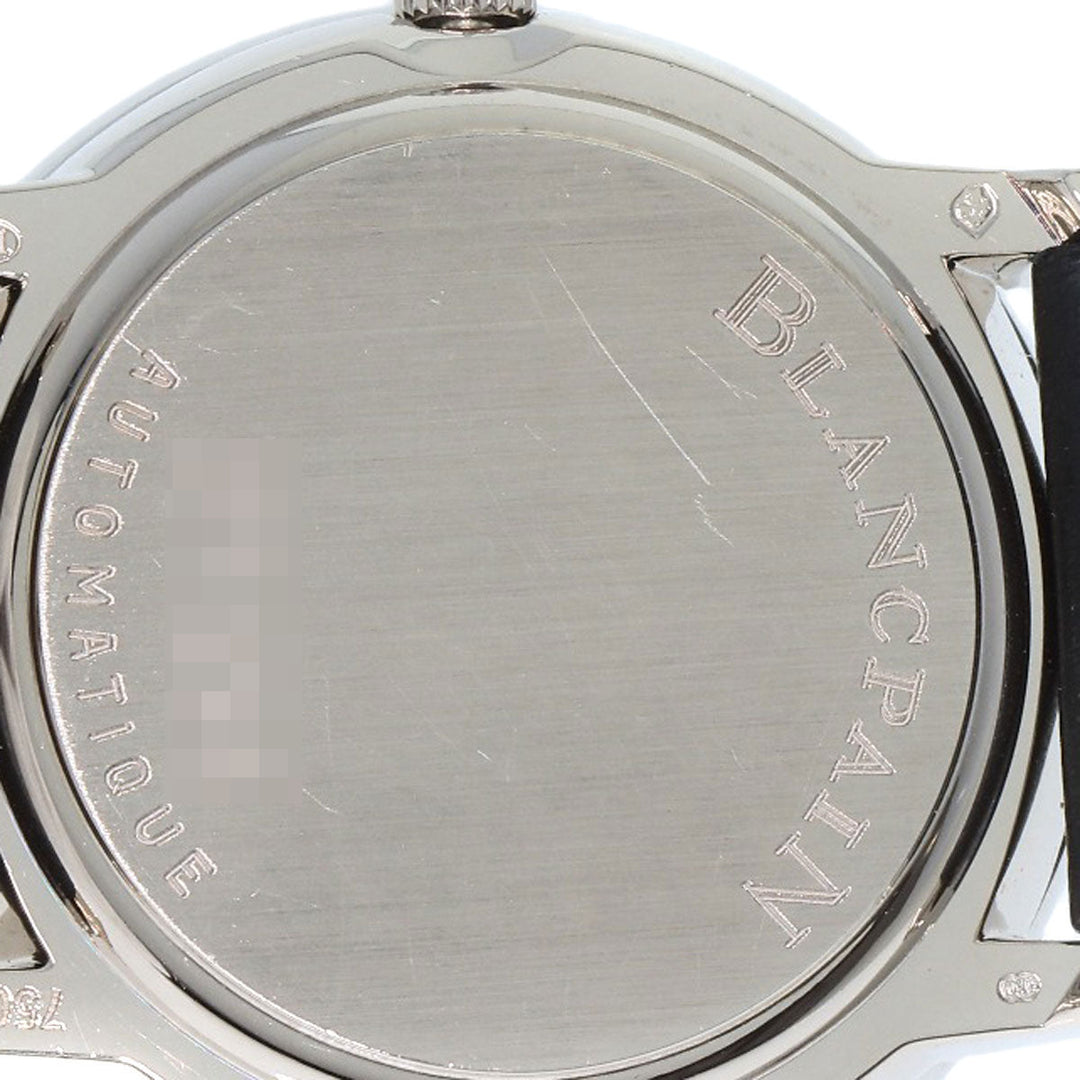 Blancpain Watches Mechanical Automatic B0096A 192GC 52D K18WG , Leather , Diamond Silver ladybird maker complete Silver dial Women Used Authentic
