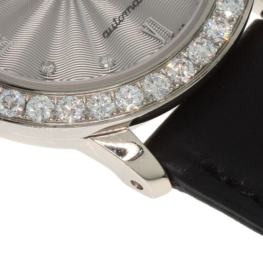 Blancpain Watches Mechanical Automatic B0096A 192GC 52D K18WG , Leather , Diamond Silver ladybird maker complete Silver dial Women Used Authentic