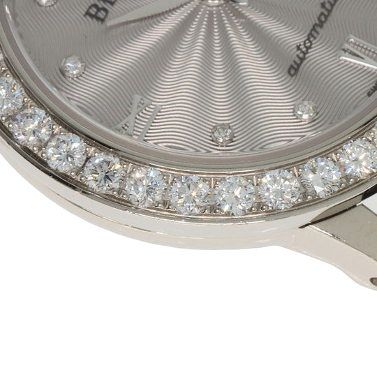 Blancpain Watches Mechanical Automatic B0096A 192GC 52D K18WG , Leather , Diamond Silver ladybird maker complete Silver dial Women Used Authentic