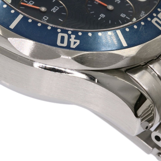 OMEGA Watches Mechanical Automatic 2599.80 Stainless Steel , Stainless Steel Silver Seamaster Chrono Diver Navy dial mens Used Authentic