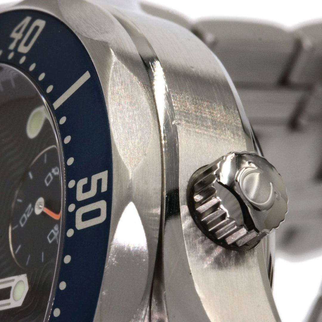 OMEGA Watches Mechanical Automatic 2599.80 Stainless Steel , Stainless Steel Silver Seamaster Chrono Diver Navy dial mens Used Authentic