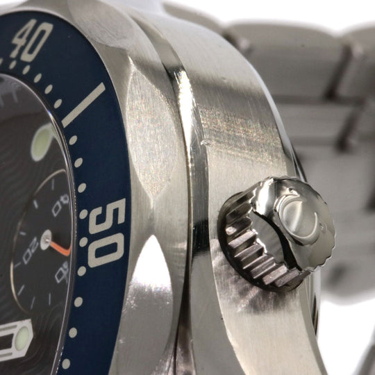 OMEGA Watches Mechanical Automatic 2599.80 Stainless Steel , Stainless Steel Silver Seamaster Chrono Diver Navy dial mens Used Authentic