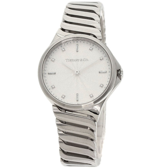 TIFFANY&Co. Watches Quartz 60874794 Stainless Steel , Stainless Steel Silver Metro 2 Silver dial Women Used Authentic