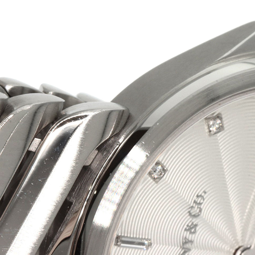 TIFFANY&Co. Watches Quartz 60874794 Stainless Steel , Stainless Steel Silver Metro 2 Silver dial Women Used Authentic