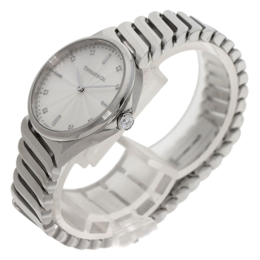 TIFFANY&Co. Watches Quartz 60874794 Stainless Steel , Stainless Steel Silver Metro 2 Silver dial Women Used Authentic
