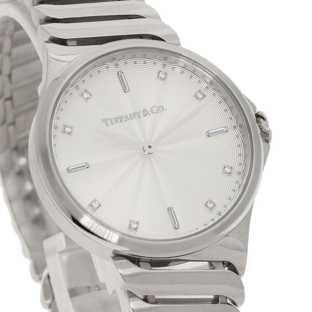 TIFFANY&Co. Watches Quartz 60874794 Stainless Steel , Stainless Steel Silver Metro 2 Silver dial Women Used Authentic