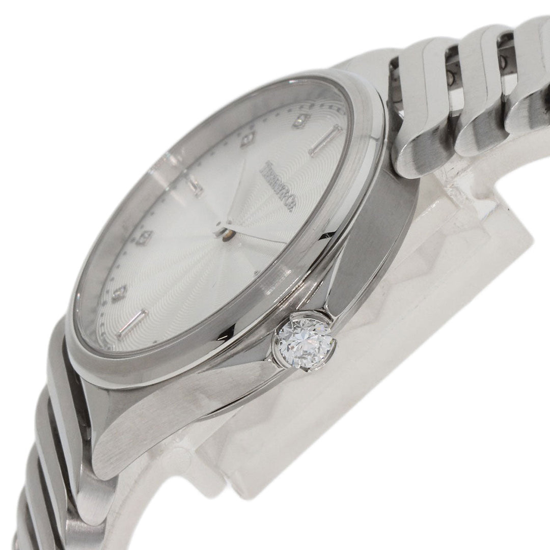 TIFFANY&Co. Watches Quartz 60874794 Stainless Steel , Stainless Steel Silver Metro 2 Silver dial Women Used Authentic