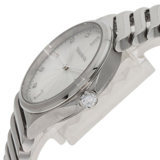 TIFFANY&Co. Watches Quartz 60874794 Stainless Steel , Stainless Steel Silver Metro 2 Silver dial Women Used Authentic