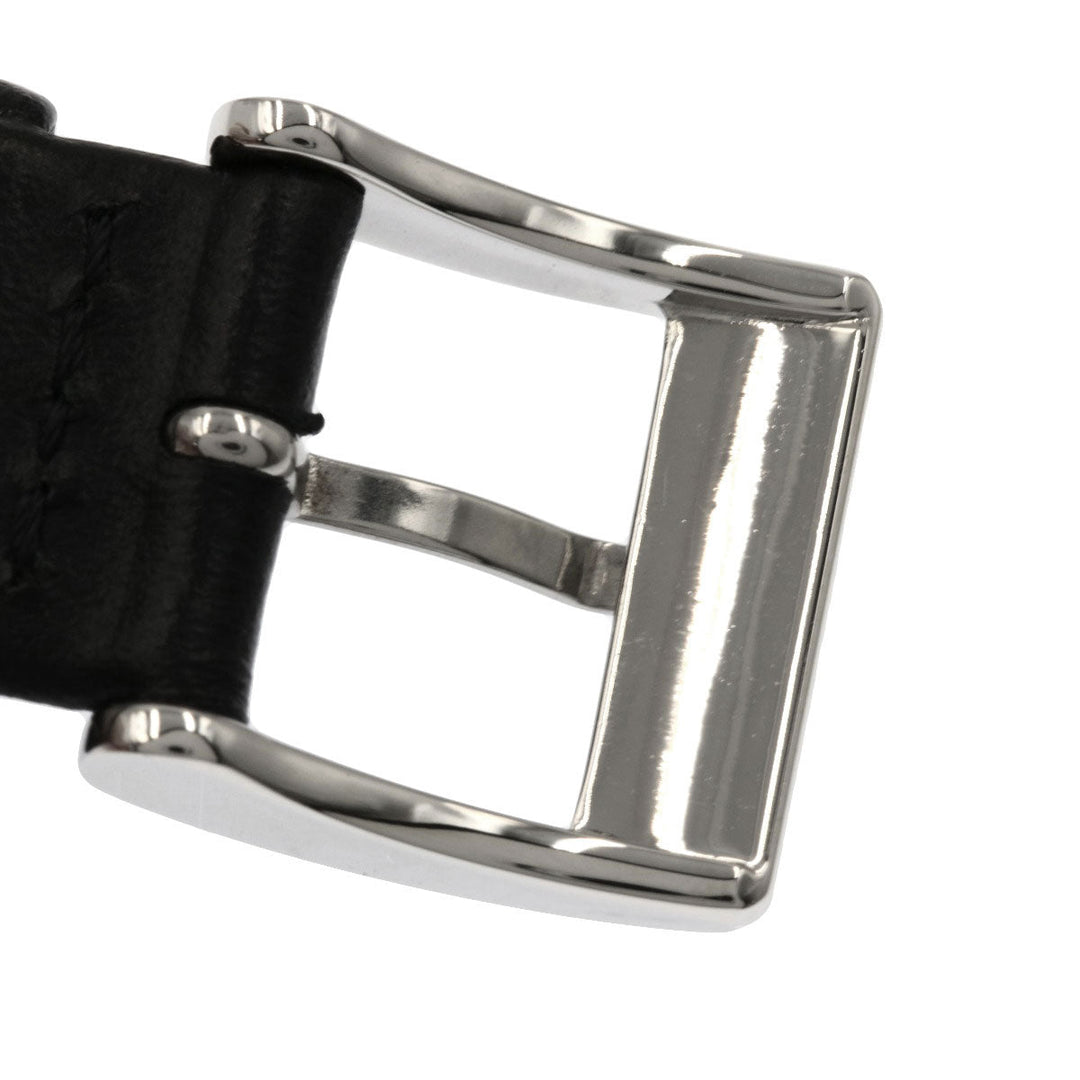 GUCCI Watches Quartz Stainless Steel, Leather black 5500M black dial mens Used Authentic