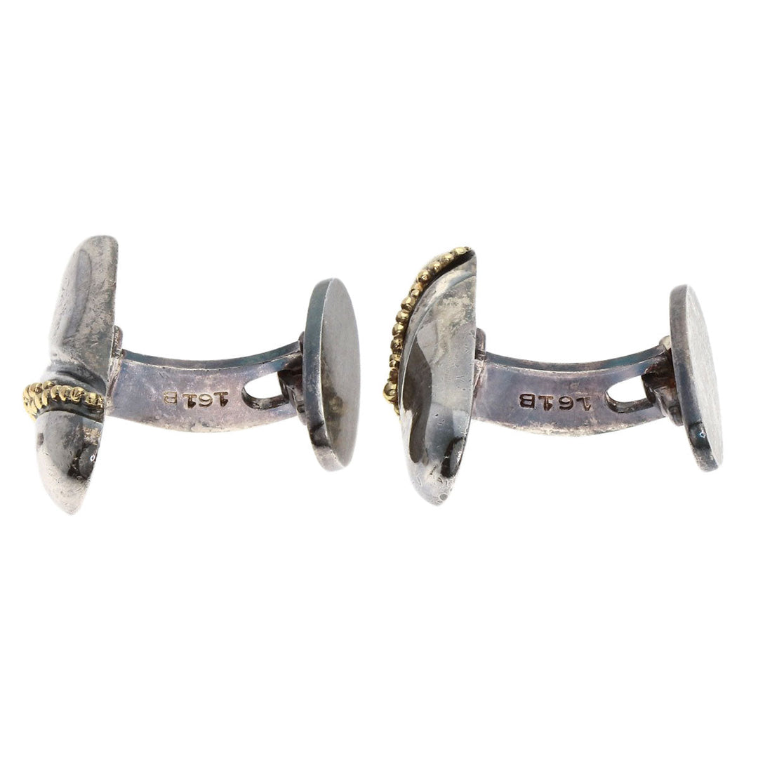 Georg Jensen cuffs SV Silver cufflinks 161 mens Used Authentic