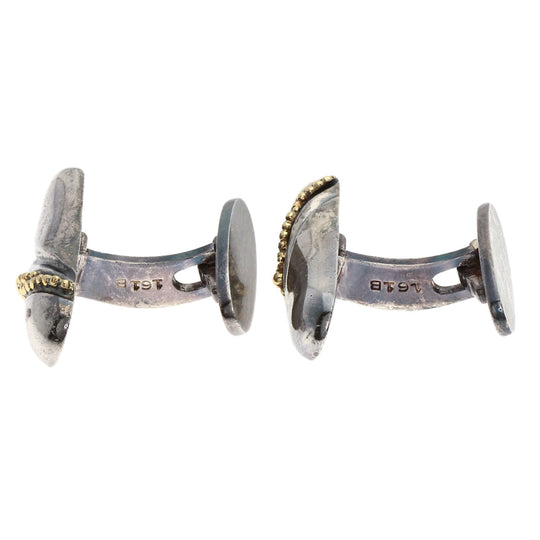 Georg Jensen cuffs SV Silver cufflinks 161 mens Used Authentic