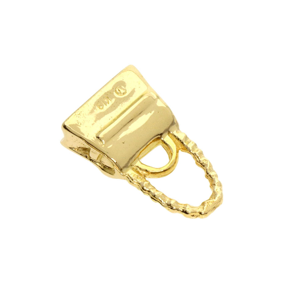 VANDOME Pendant top 18K Yellow Gold gold Bag motif charm