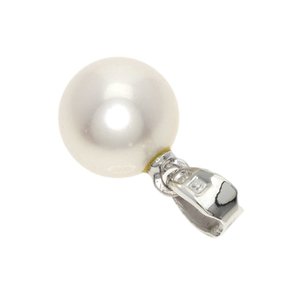 MIKIMOTO Pendant top SV Silver Akoya pearl Pearl Women Used Authentic