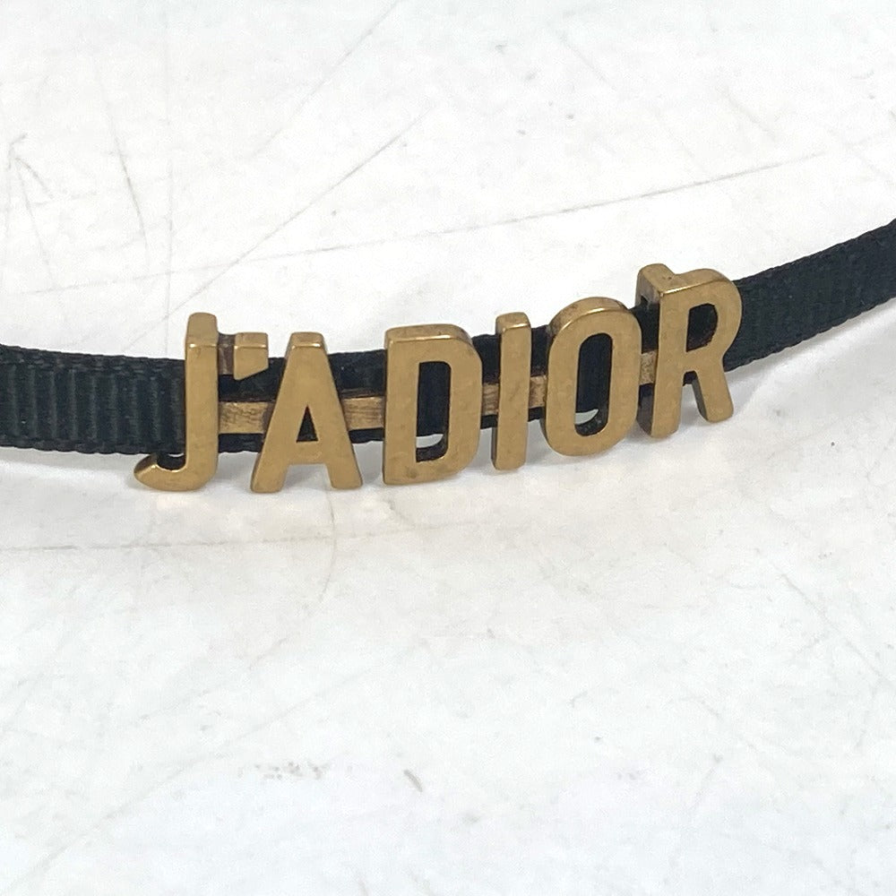 Dior Necklace metal gold Accessories J'ADIOR Women Used Authentic