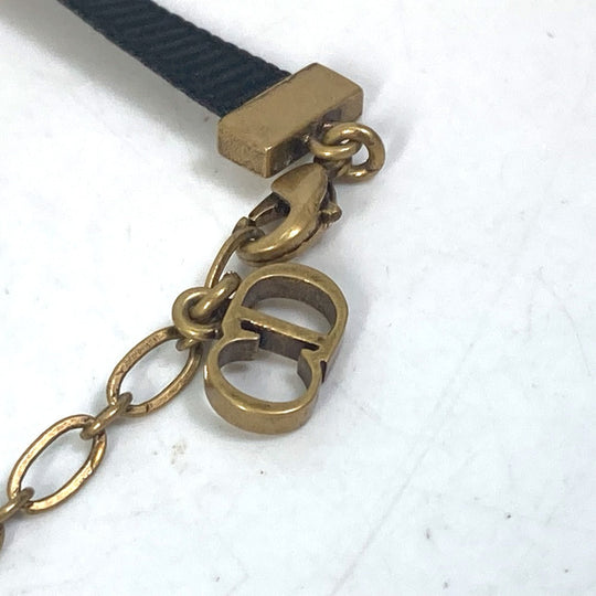 Dior Necklace metal gold Accessories J'ADIOR Women Used Authentic