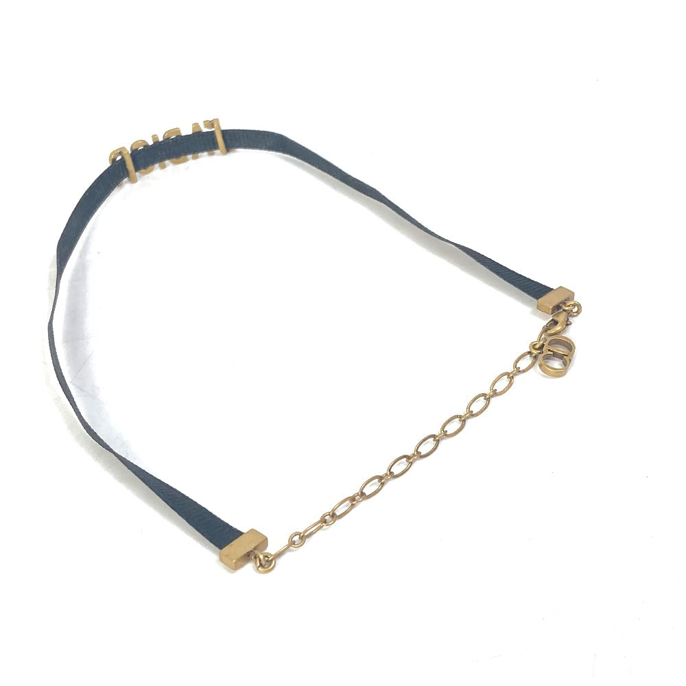 Dior Necklace metal gold Accessories J'ADIOR Women Used Authentic