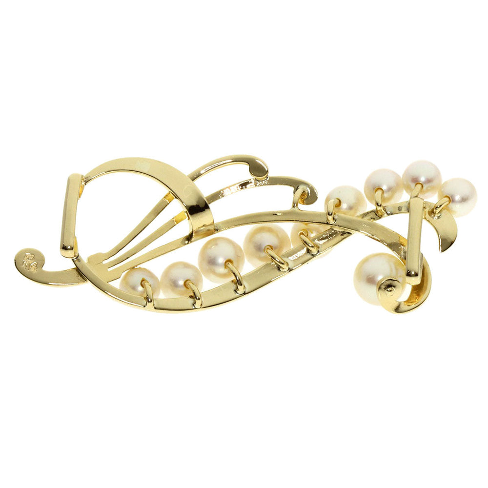 MIKIMOTO Obi closure K14YG gold Akoya pearl Pearl Women Used Authentic