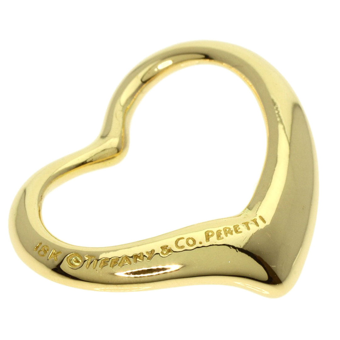 TIFFANY&Co. Pendant top 18K Yellow Gold gold Open heart