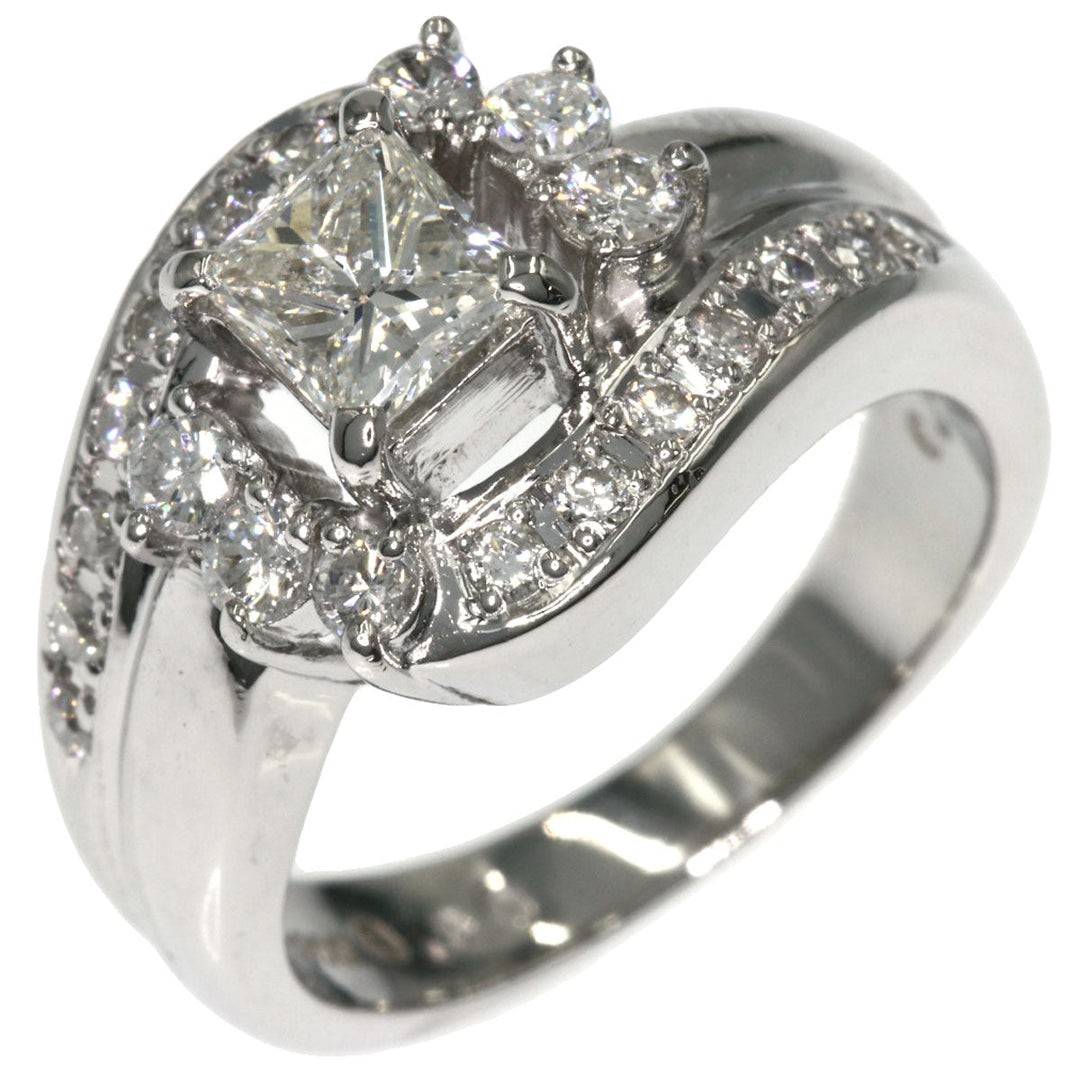 TASAKI Ring PT900 Silver diamond