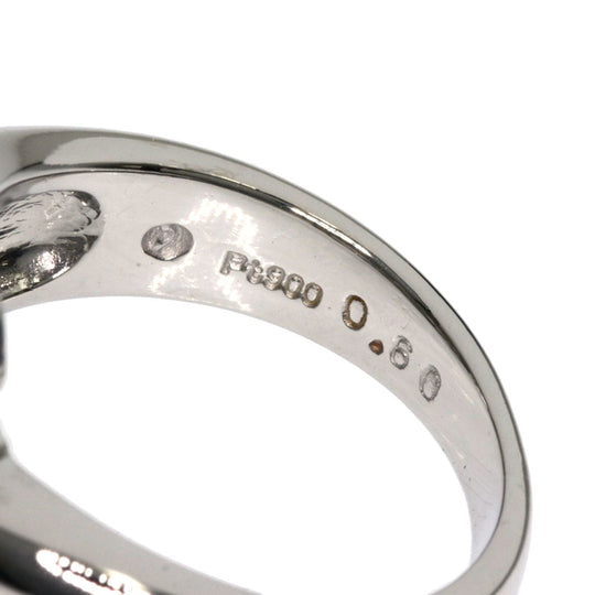 TASAKI Ring PT900 Silver diamond