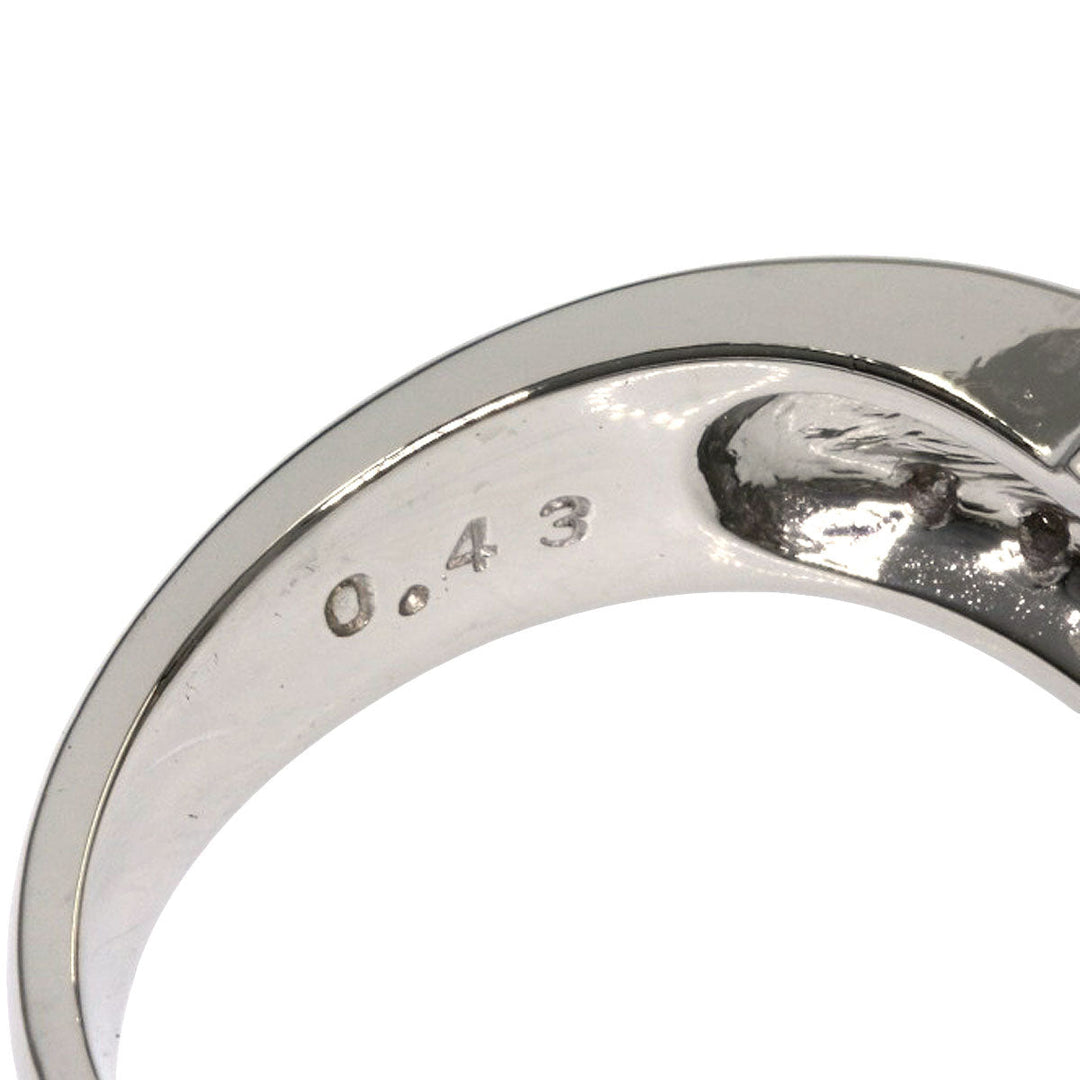 TASAKI Ring PT900 Silver diamond