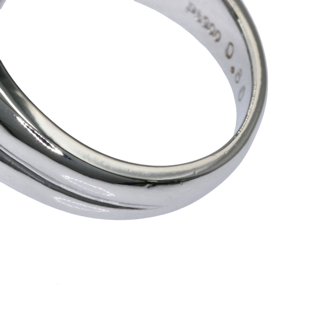 TASAKI Ring PT900 Silver diamond