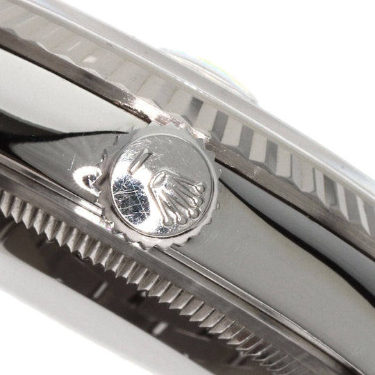 ROLEX Watches Mechanical Automatic 16234 Stainless Steel , Stainless Steel , K18WG Silver Datejust CP Arabia dial mens Used Authentic