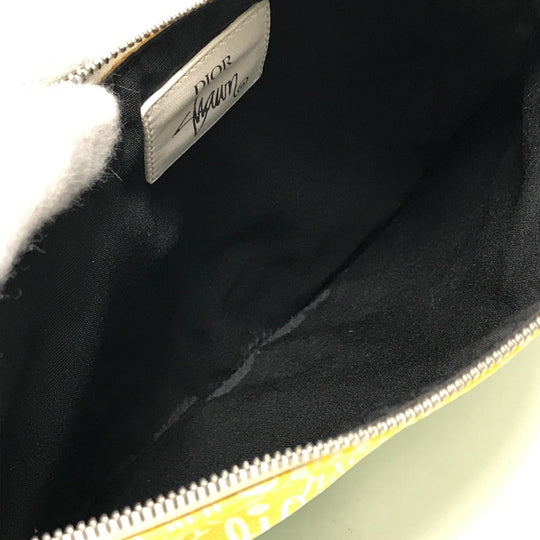 Dior Pouch Nylon green STUSSY Stussy collaboration mens Used Authentic