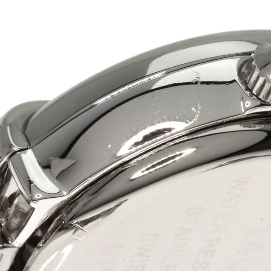 GUCCI Watches Quartz 1400L Stainless Steel , Stainless Steel Silver Bangle black dial Women Used Authentic