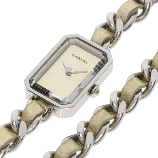 CHANEL Watches Quartz H5583 Stainless Steel gold Premiere Lock XS Triple gold dial