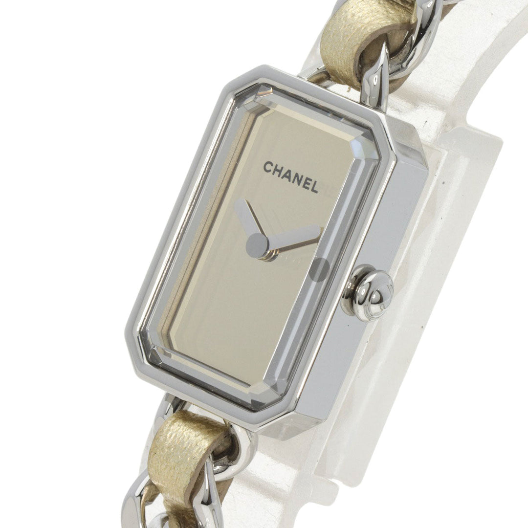 CHANEL Watches Quartz H5583 Stainless Steel gold Premiere Lock XS Triple gold dial