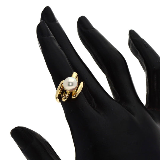 TASAKI Ring 18K Yellow Gold gold Akoya pearl Pearl