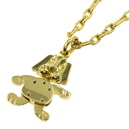 Pomellato Necklace 18K Yellow Gold gold dog animal motif