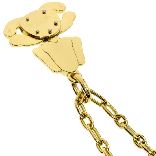 Pomellato Necklace 18K Yellow Gold gold dog animal motif