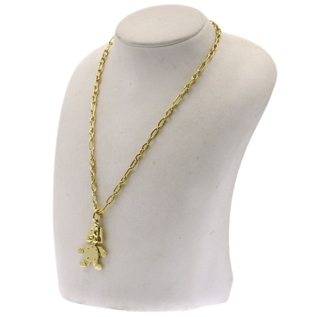 Pomellato Necklace 18K Yellow Gold gold dog animal motif