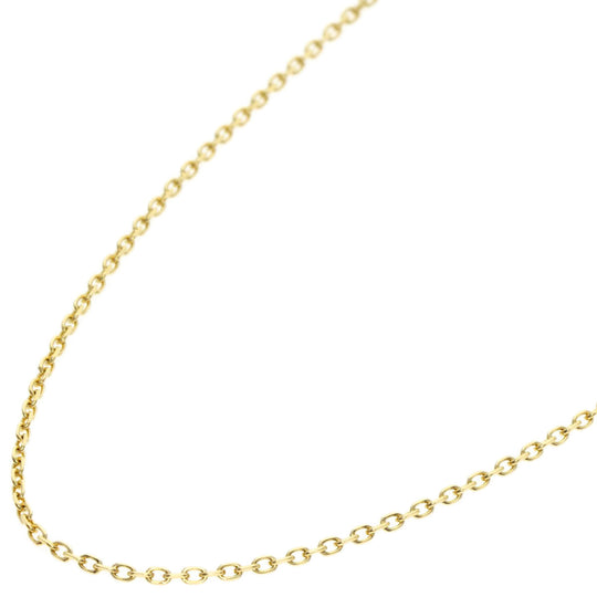 MIKIMOTO Necklace 18K Yellow Gold gold Chain 15" Women Used Authentic