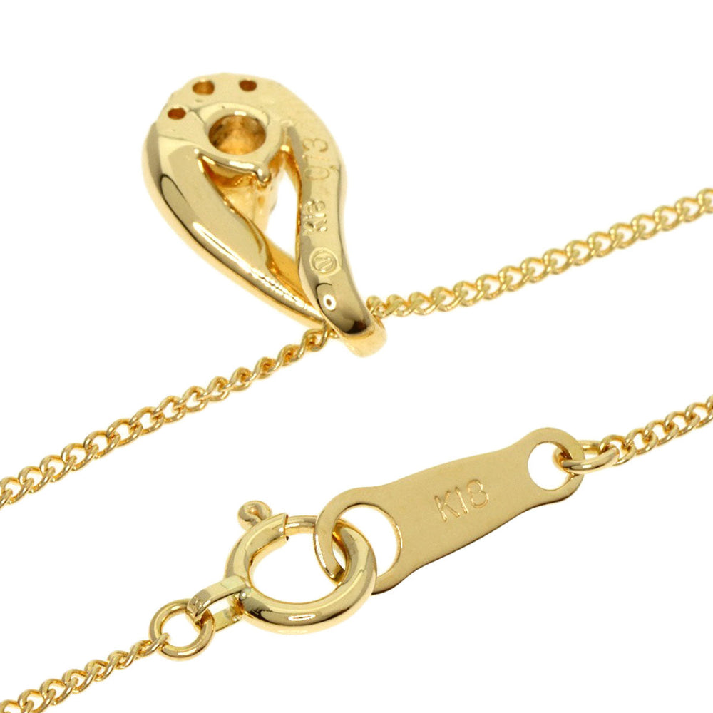 VANDOME Necklace 18K Yellow Gold gold diamond Women Used Authentic