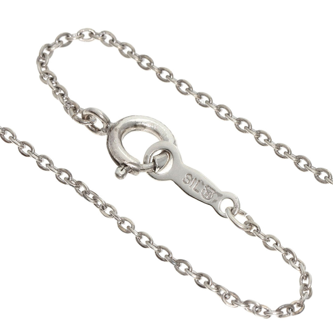 MIKIMOTO Necklace SV Silver Pearl Women Used Authentic