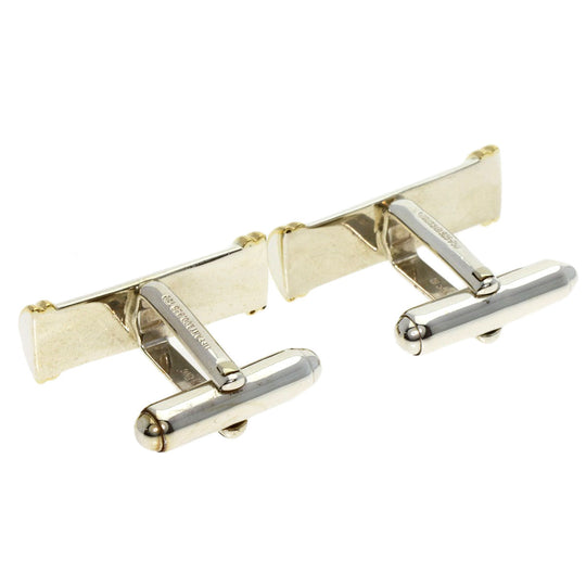 TIFFANY&Co. cuffs SV , K18YG Silver combination mens Used Authentic